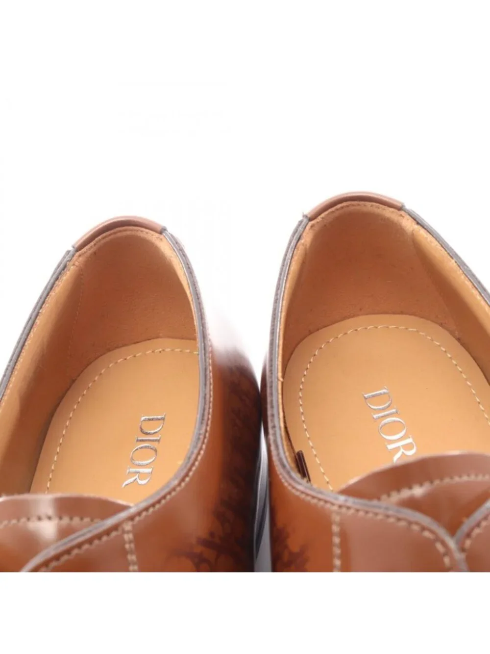 Dior Loafers Leather Brown